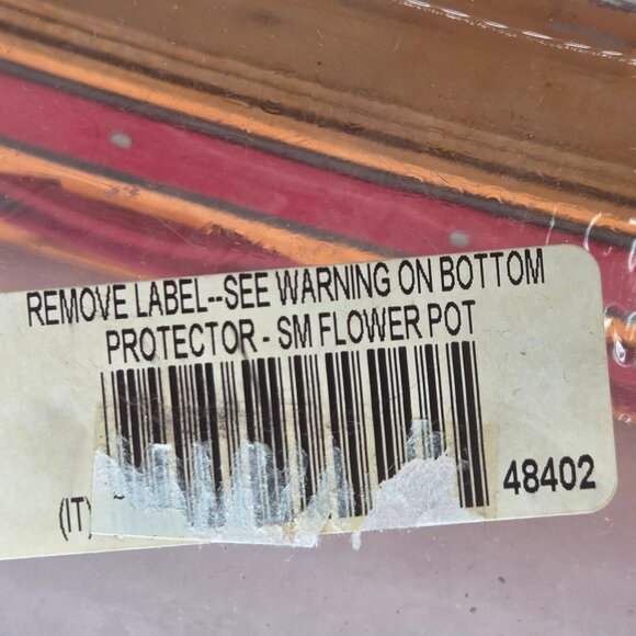 NWOT Longaberger 1997 Small Flower Pot Basket - Picture 2 of 4